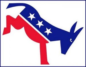 Democratic Kicking Donkey Logo
