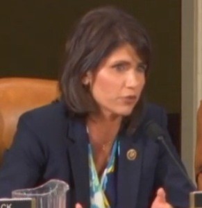 Rep. Kristi Noem her war on taxpayers onto the IRS, 2015.04.22.
