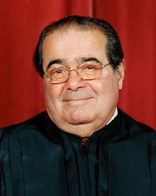 Justice Antonin Scalia, on a less grouchy day
