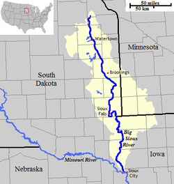 Big Sioux River watershed