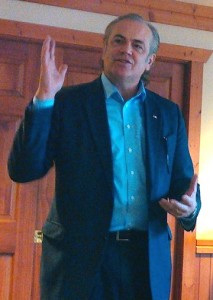 Rick Weiland, speaking in Aberdeen, South Dakota, 2015.12.11.