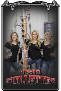 Good wholesome country girls promoting good wholesome South Dakota moonshine