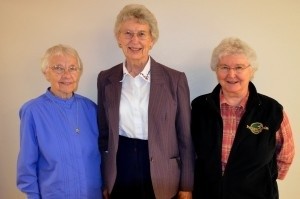 Presentation Sisters’ Justice Commission: Sisters Gabriella Crowley, Kathleen Bierne and Pat Prunty.