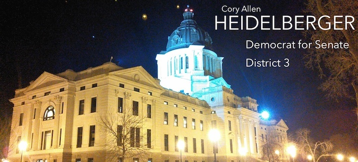 Cory Heidelberger—Democrat for State Senate, District 3