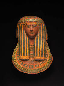 Egypt, New Kingdom, reign of Ramesses II, ca. 1279–1213 b.c. Painted cartonnage 2011.017.001 Gift of Joop Bollen. Photo from Emory Michael C. Carlos Museum.