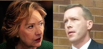 Hillary Clinton and Kurt Evans