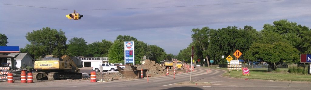 Highway 34 rebuild, Madison, SD, 2016.06.25.