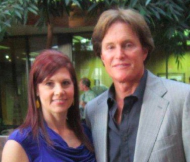 Then-Councilwoman Laure Swanson and then-Bruce/now-Caitlyn Jenner at Aberdeen Boys & Girls Club Fundraiser, 2012; posted by Laure Swanson, Facebook, 2015.04.25.