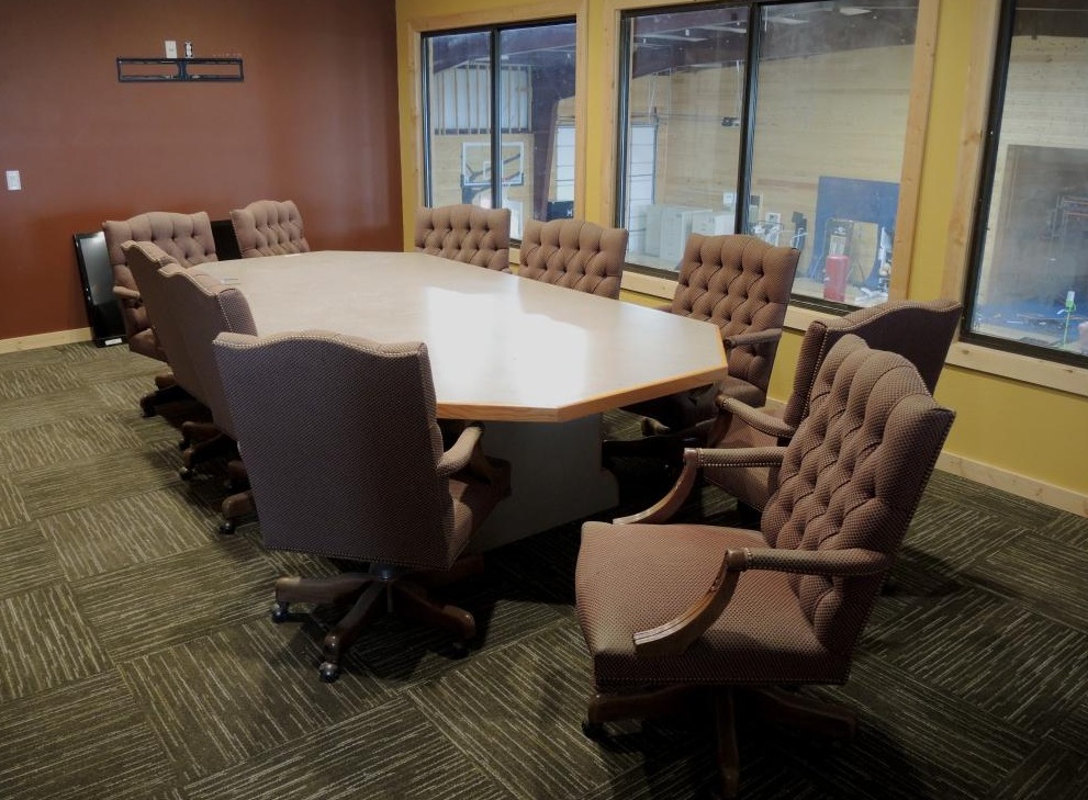 Westerhuis gym conference room. Photo by Wieman Land & Auction.