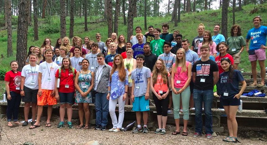 Butina and SD TARS campers, photo posted to FB 2015.07.22.