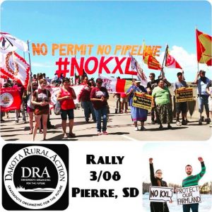 DRA No KXL Rally 20170308