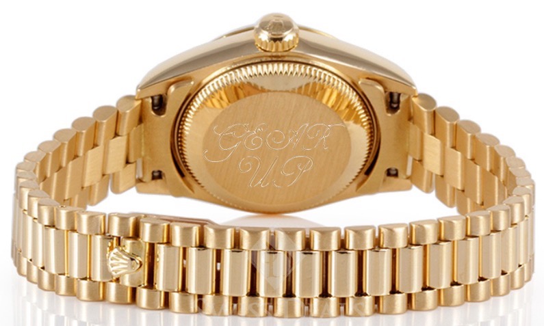 GEAR UP on Gold Watch