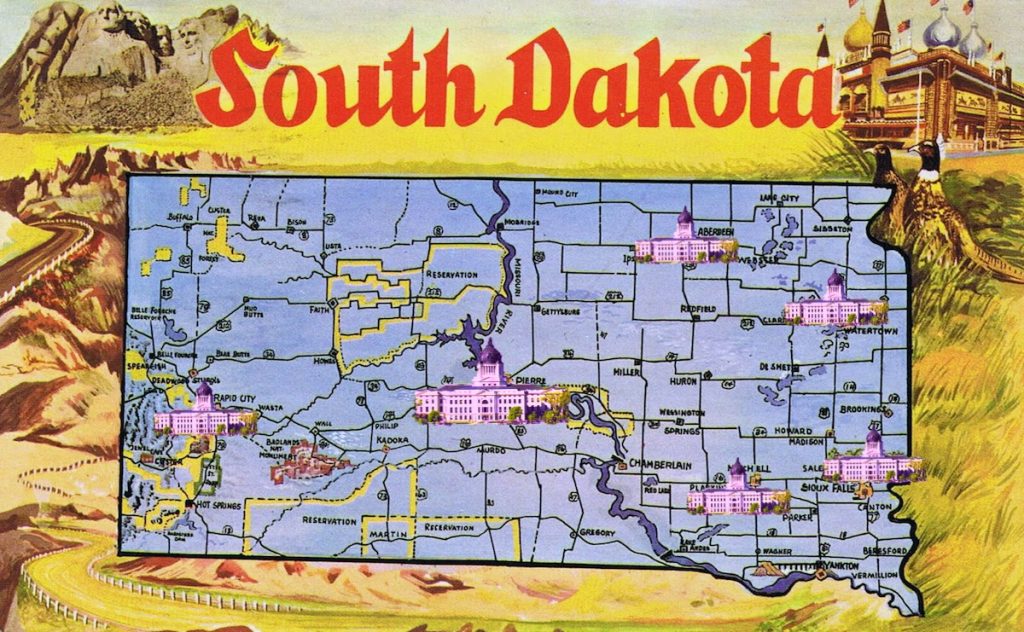 South Dakota: Land of Infinite Capitols? OK, how about just six?