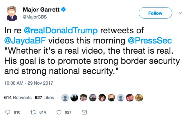 Major Garrett tweet 20171129
