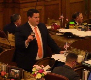 Rep. Spencer Gosch: Missed it by that much! 2018.02.13.