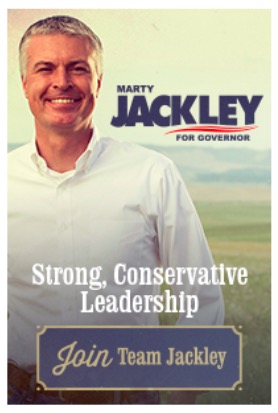 Jackley for Governor, ad, Dakota War College, 2018.04.13.