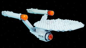 USS Enterprise in LEGO