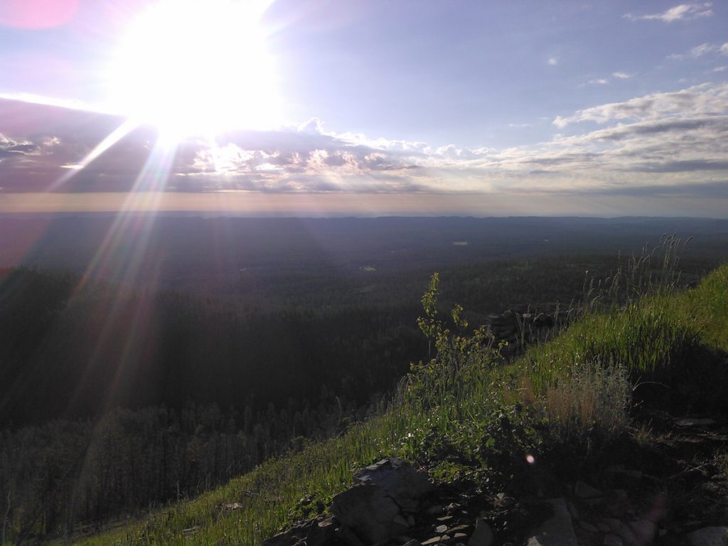Morning on Custer Peak