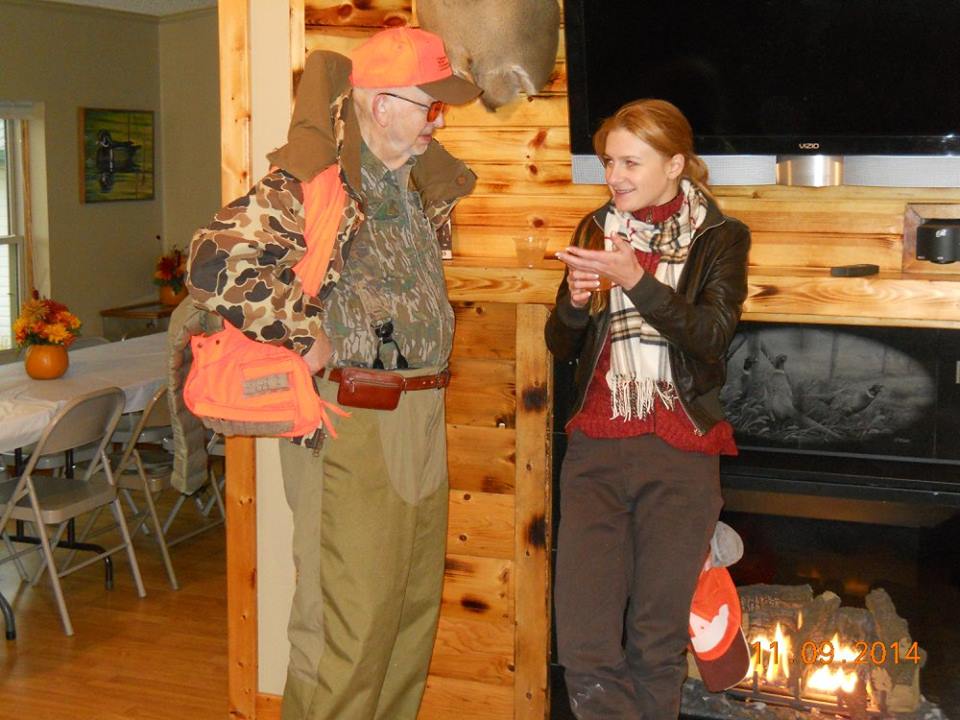 Maria Butina and hunter from Stickney grp, MRO, FB, 2014.11.09.