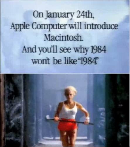 Ridley Scott Apple Mac launch 1d 1984a