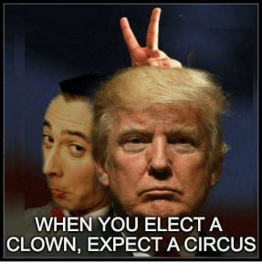 Paul Reubens for Chief of Staff—Paul Reubens for Chief of Staff—the perfect foil for Big Top Donald.