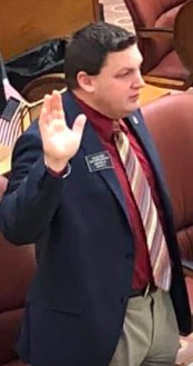 Rep. Kaleb Weis, ready for committee action.