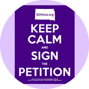 Keep Calm and Sign the Petition—SDVoice.org