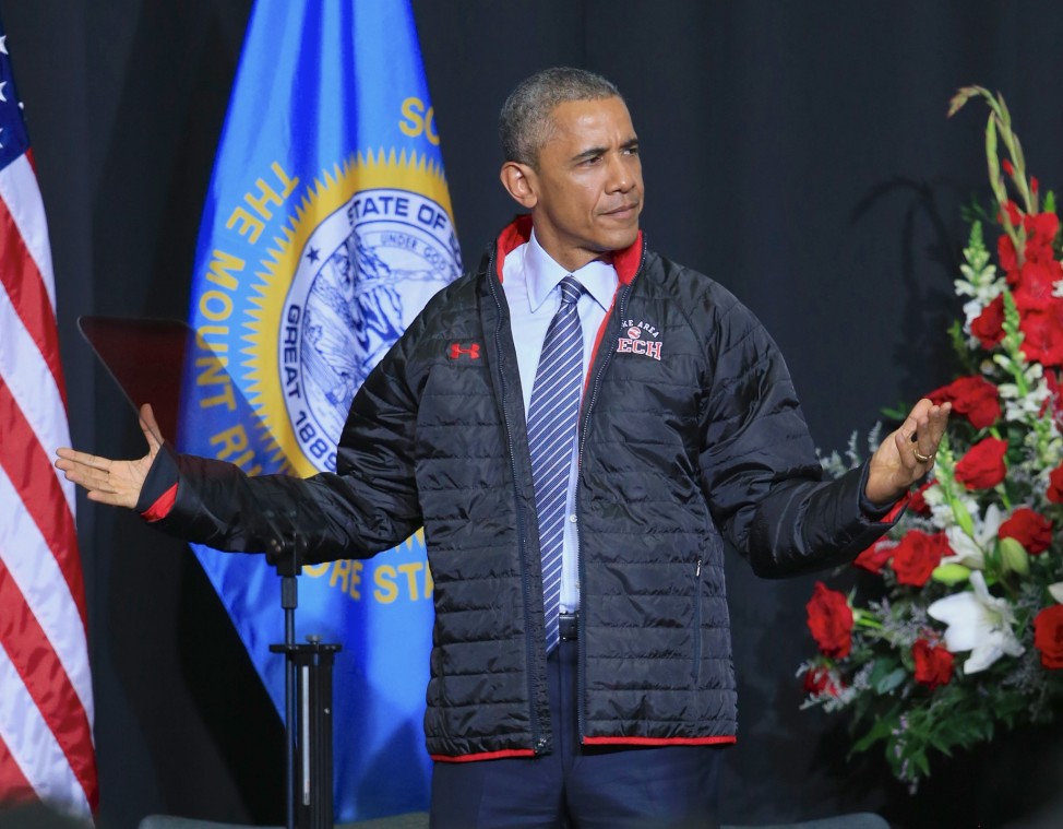 Obama's Lake Area Jacket