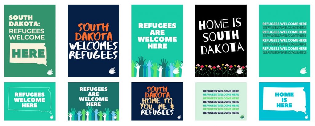South Dakota Voices for Peace, posters, retrieved 2020.01.13.