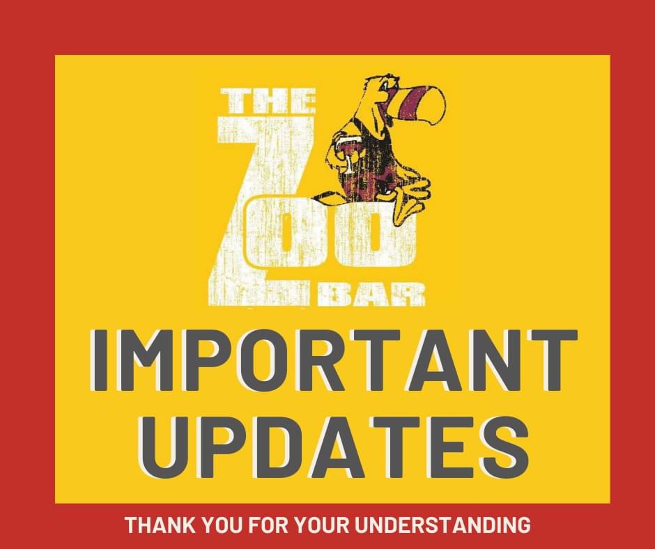 Zoo Bar update logo, 2020.05.06