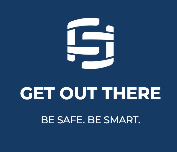 SF message: GET OUT THERE (be safe be smart)
