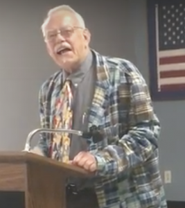 Bob Newland, addressing South Dakota Libertarian Party Convention, 2019.06.15.