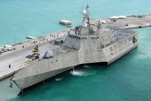USS Independence, on which the USS Pierre is modeled.