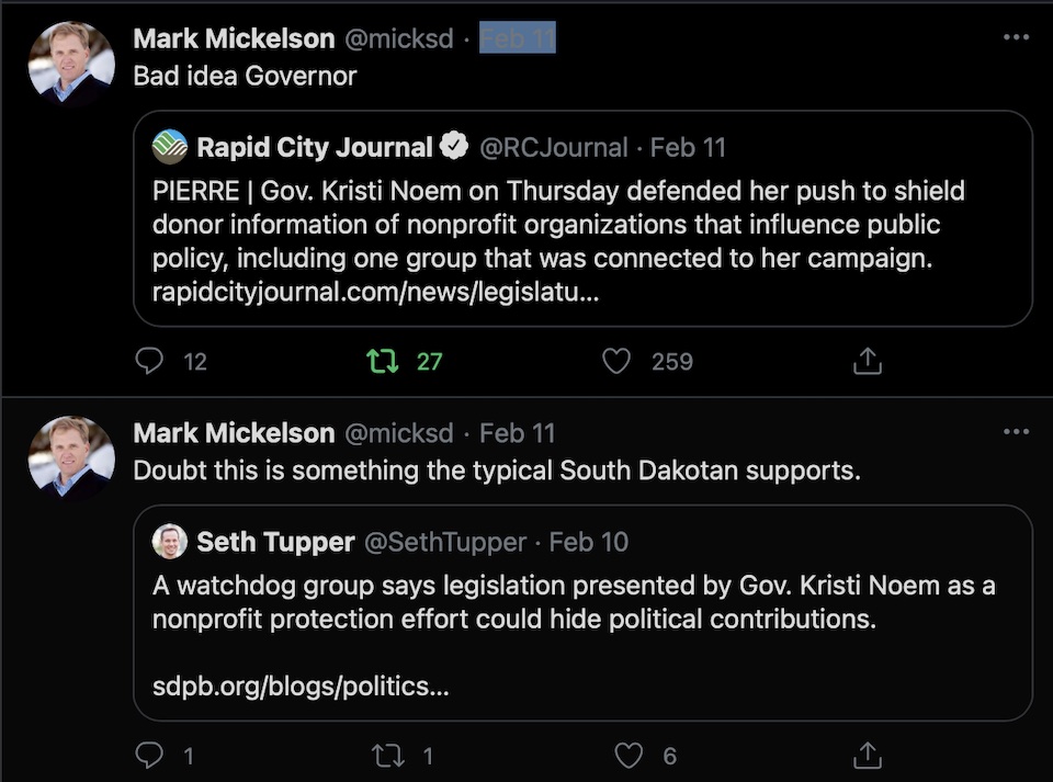 G. Mark Mickelson, tweets, 2021.02.11.