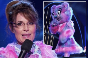Sarah Palin as Masked Singer, March 2020