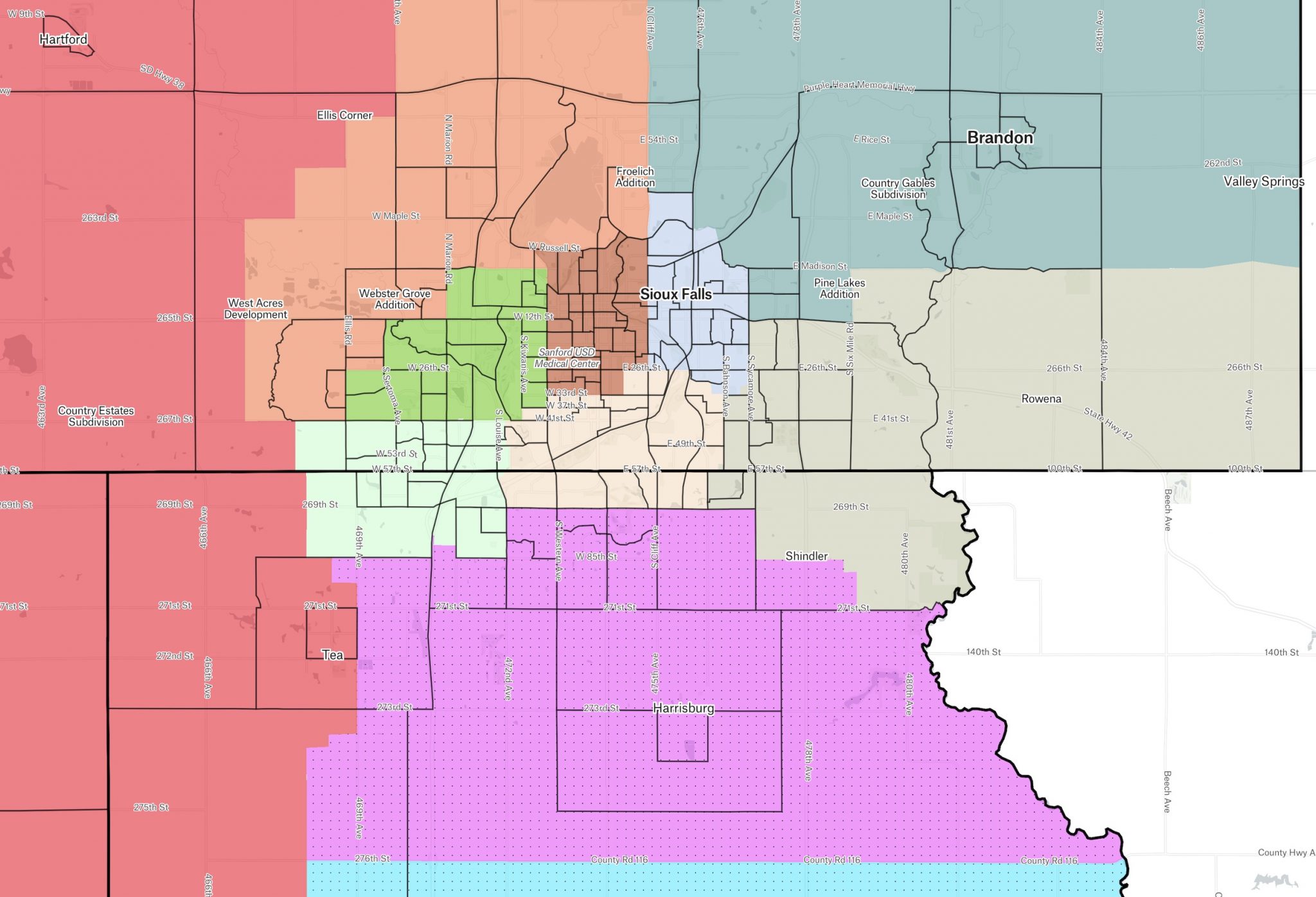 DFP Proposes Legislative Maps for 2020s—Split Towns, Reduce Sprawl ...