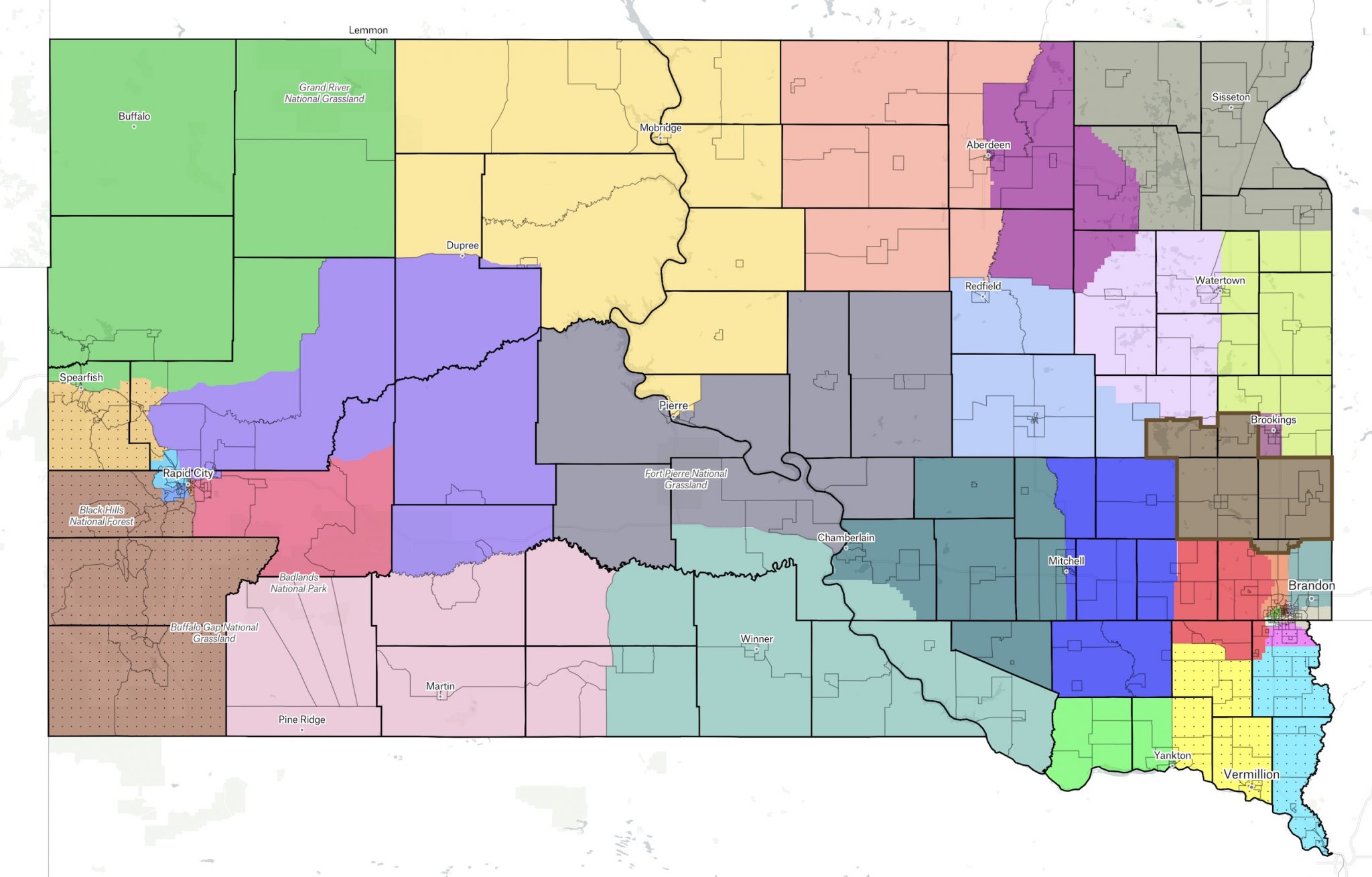 DFP Proposes Legislative Maps for 2020s—Split Towns, Reduce Sprawl