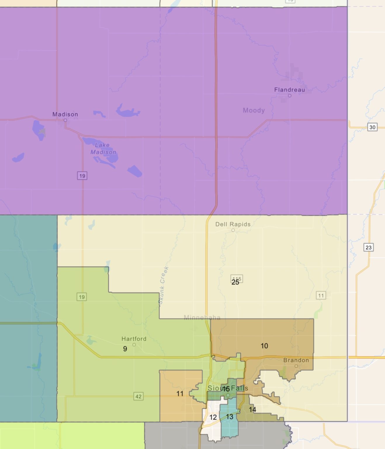 Sparrow Map Puts Five GOP Incumbents in New District 25; Barth, Healy ...