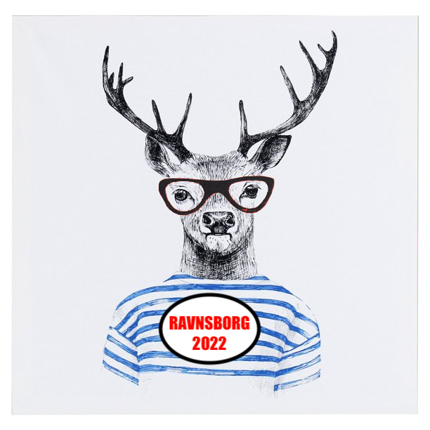 Deer with glasses, Ravnsborg 2022