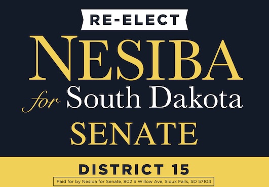 Re-Elect Nesiba for South Dakota Senate - District 15