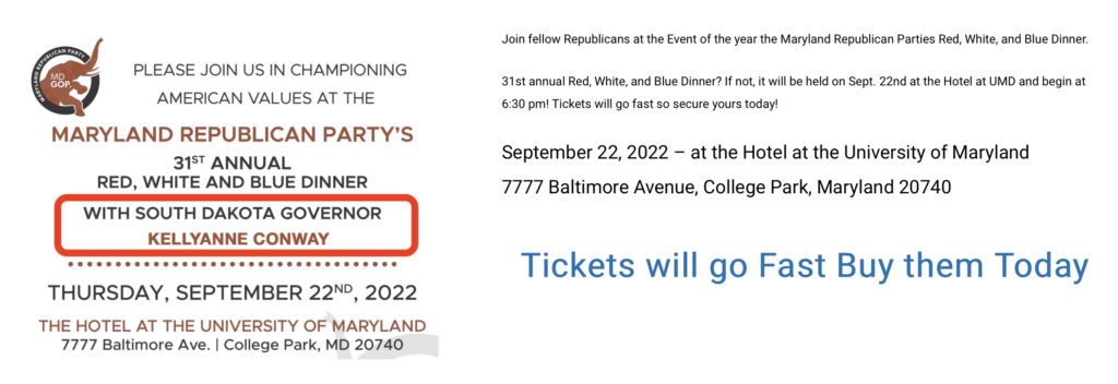 Montgomery County Republican Club, screen cap of home page, 2022.09.21, annotated by CAH.