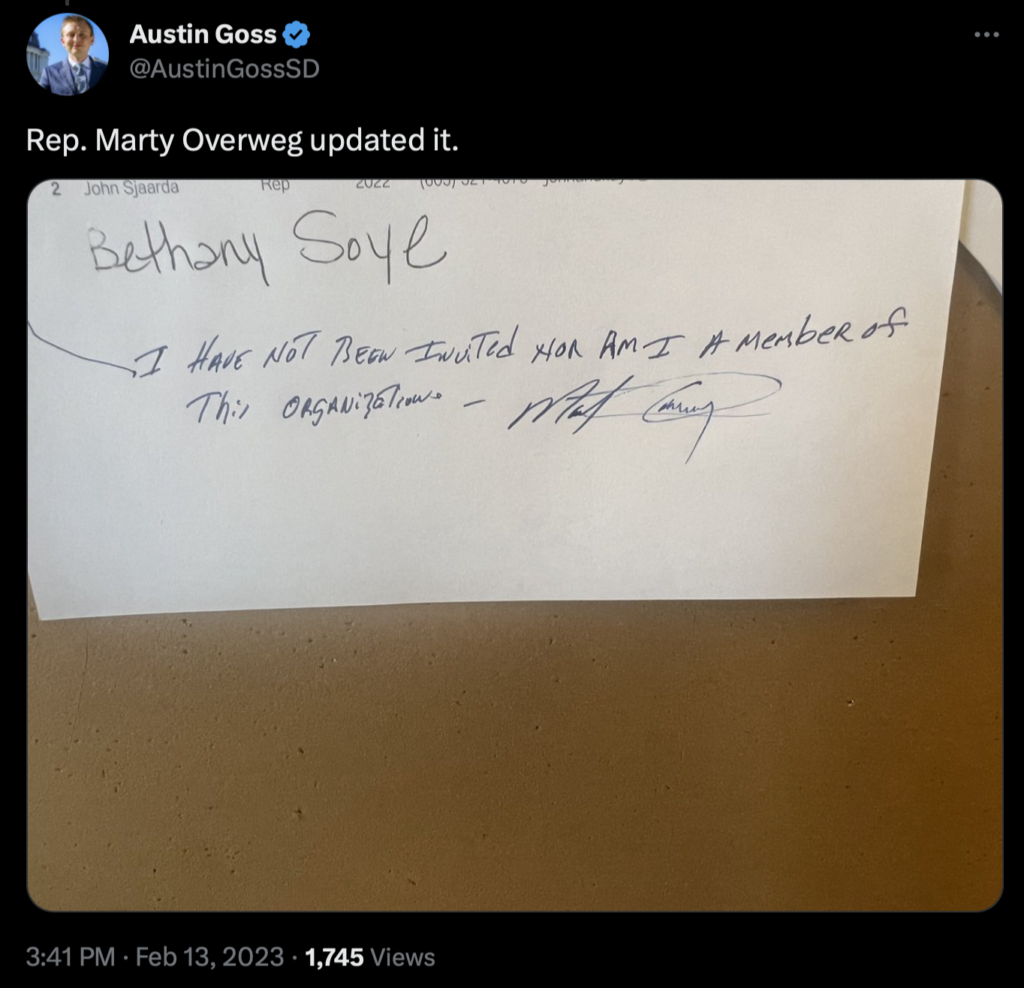 Austin Goss, tweet, 2023.02.13.