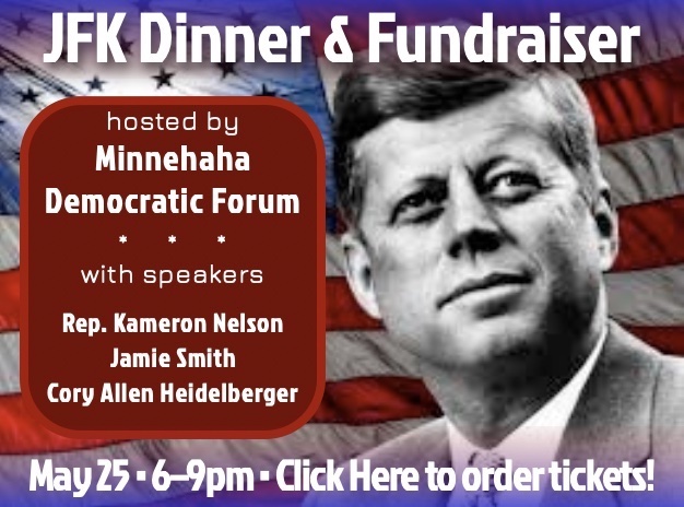 Support Democratic Forum at its annual JFK Dinner and Fundraiser May 25!