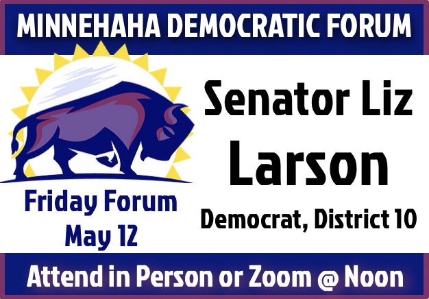 Enjoy intelligent conversation with Minnehaha County Democrats and friends every Friday in Sioux Falls