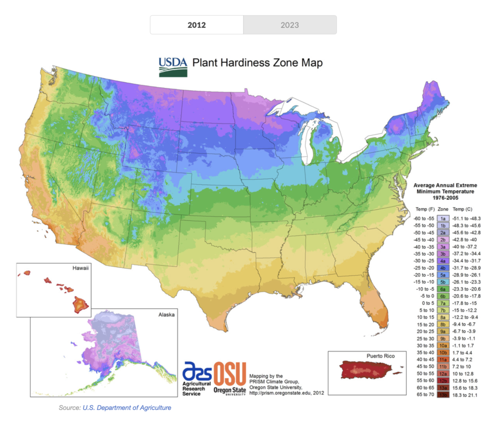 See Climate Change on the Map: Plant Hardiness Zones Shift North ...