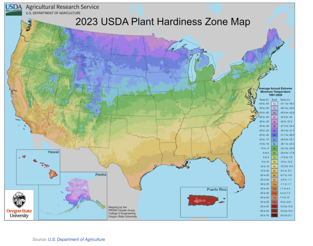 See Climate Change on the Map: Plant Hardiness Zones Shift North ...