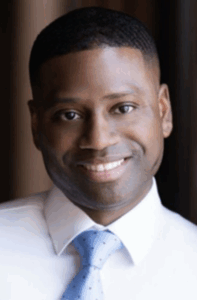 Terrence Davis, candidate seeking Democratic nomination for Secretary of State, photo clipped from campaign website.
