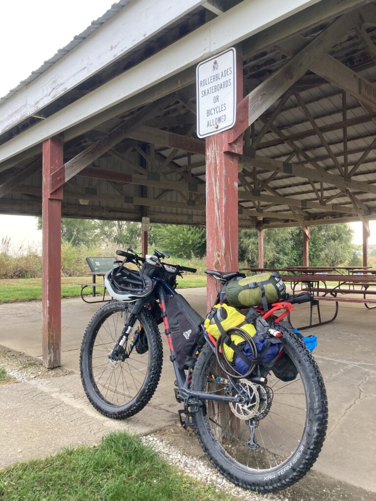 No bicycles at the Persia park? Au contraire!