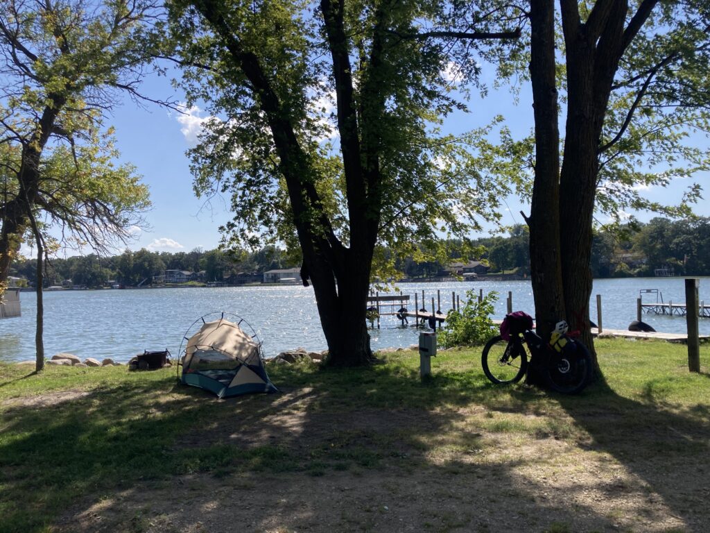 …my campsite.